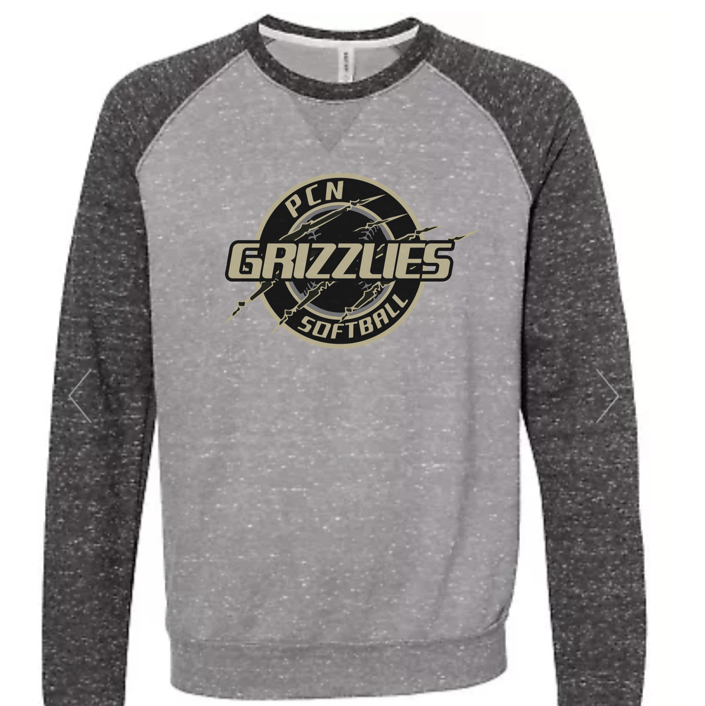 Grizzly Softball Crewneck (2024 design)