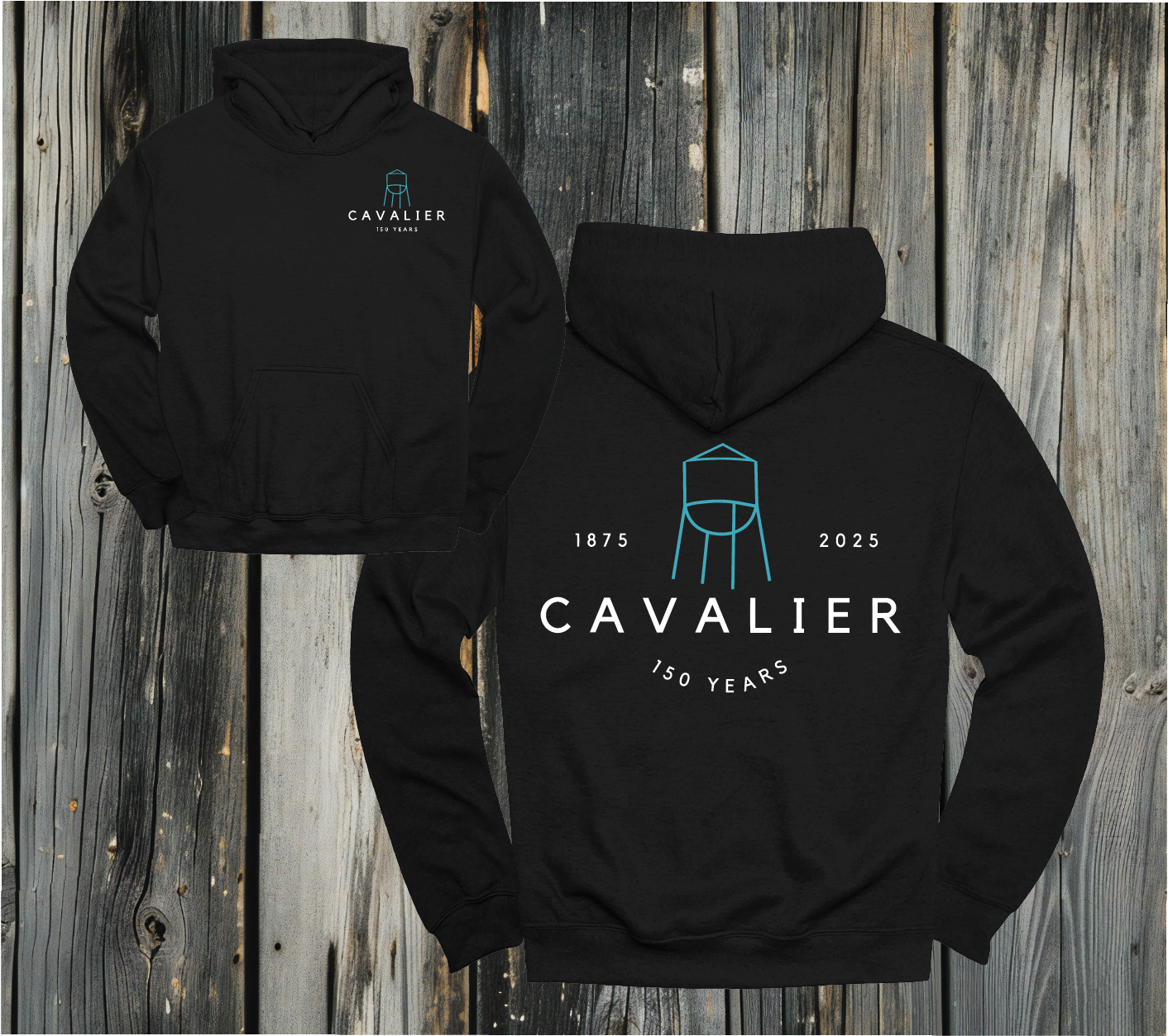 Cavalier's 150th Anniversary Hooded Sweatshirt