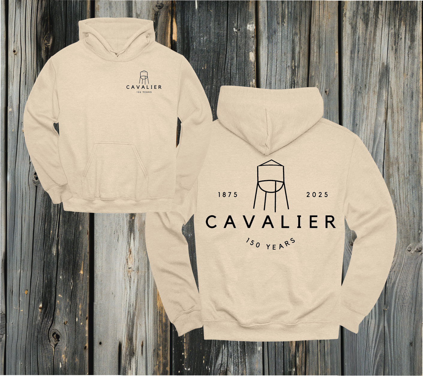 Cavalier's 150th Anniversary Hooded Sweatshirt