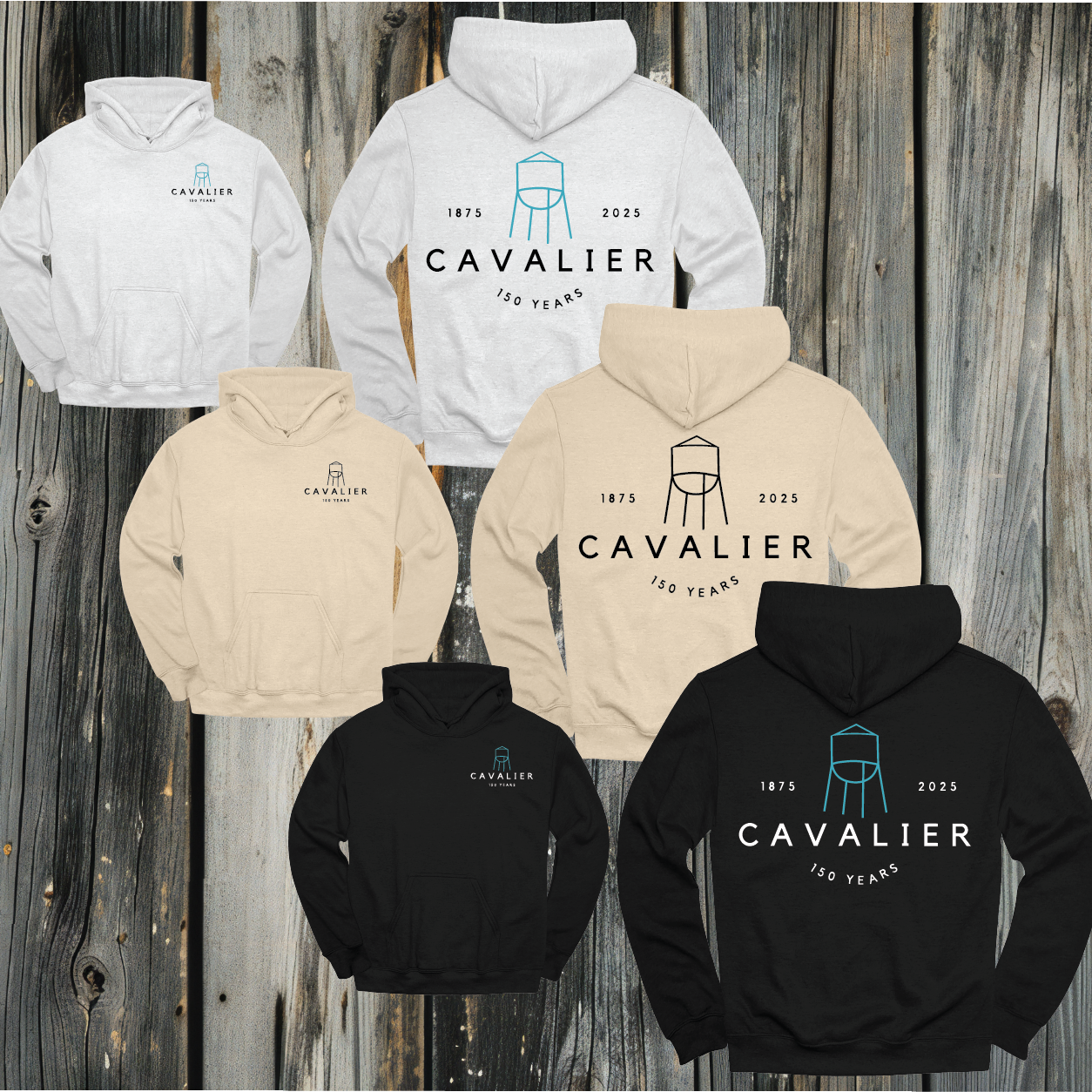 Cavalier's 150th Anniversary Hooded Sweatshirt