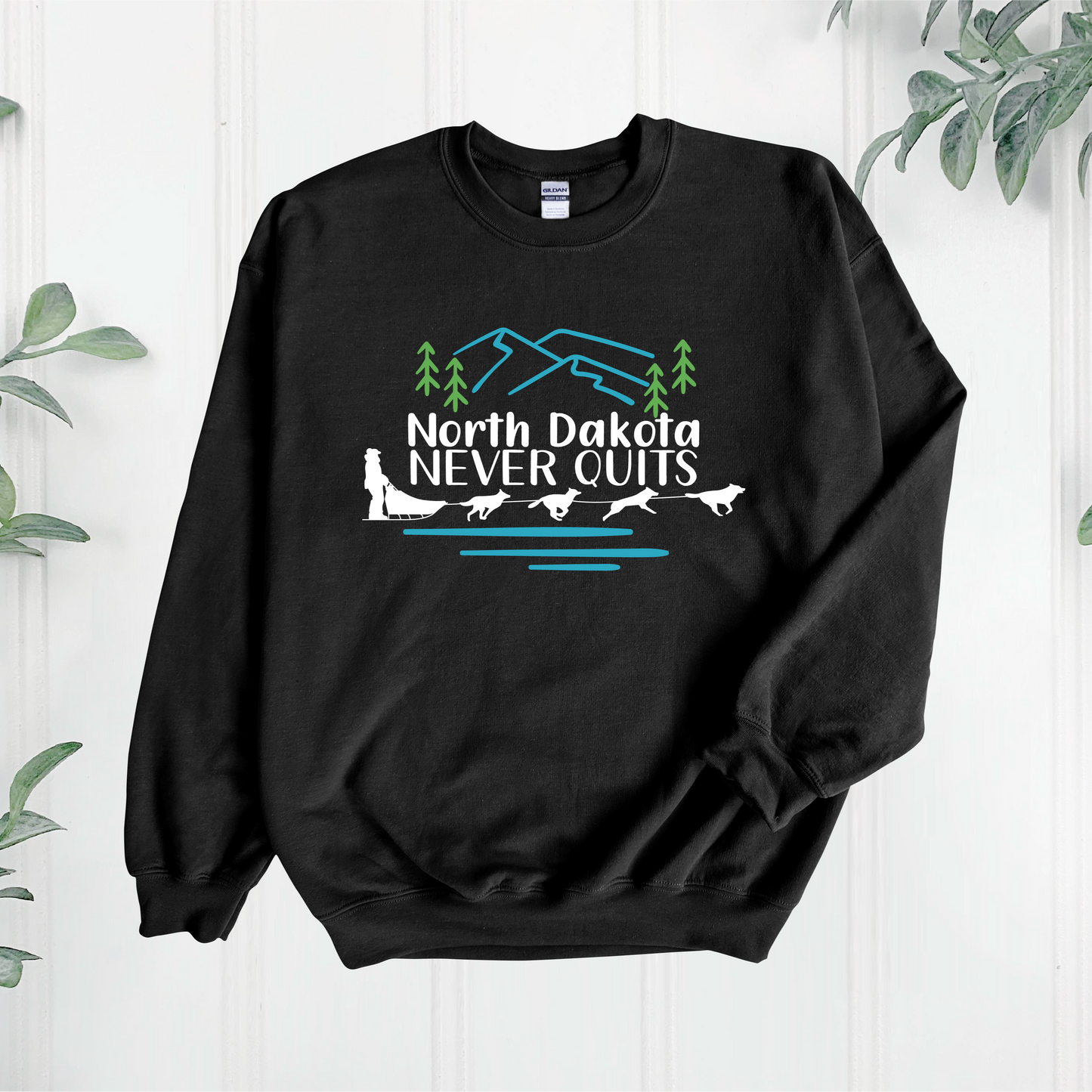 Diva Dogs - ND Never Quits Crew Sweatshirt