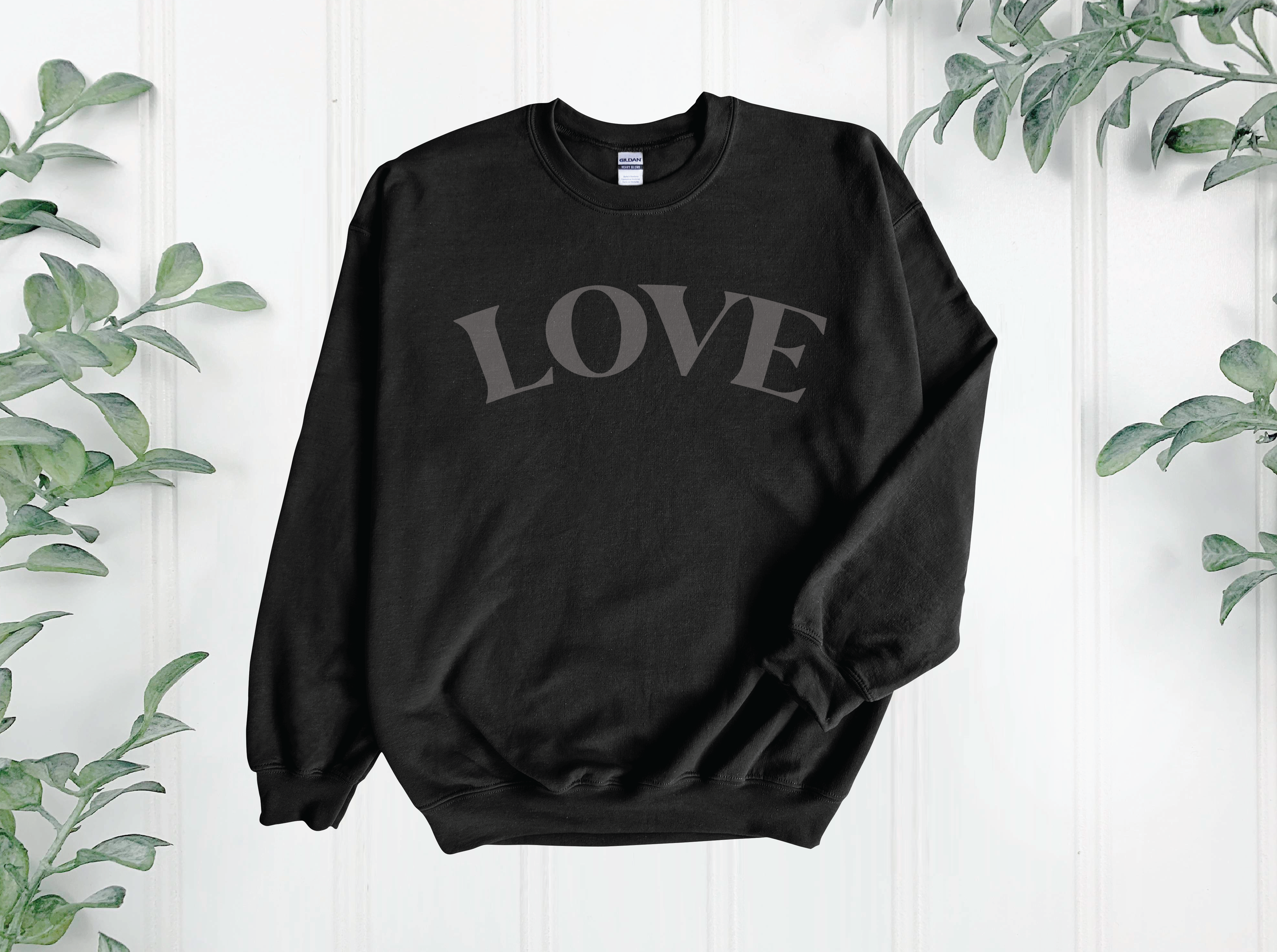 LOVE Sweatshirt – Melsy's Illustrations